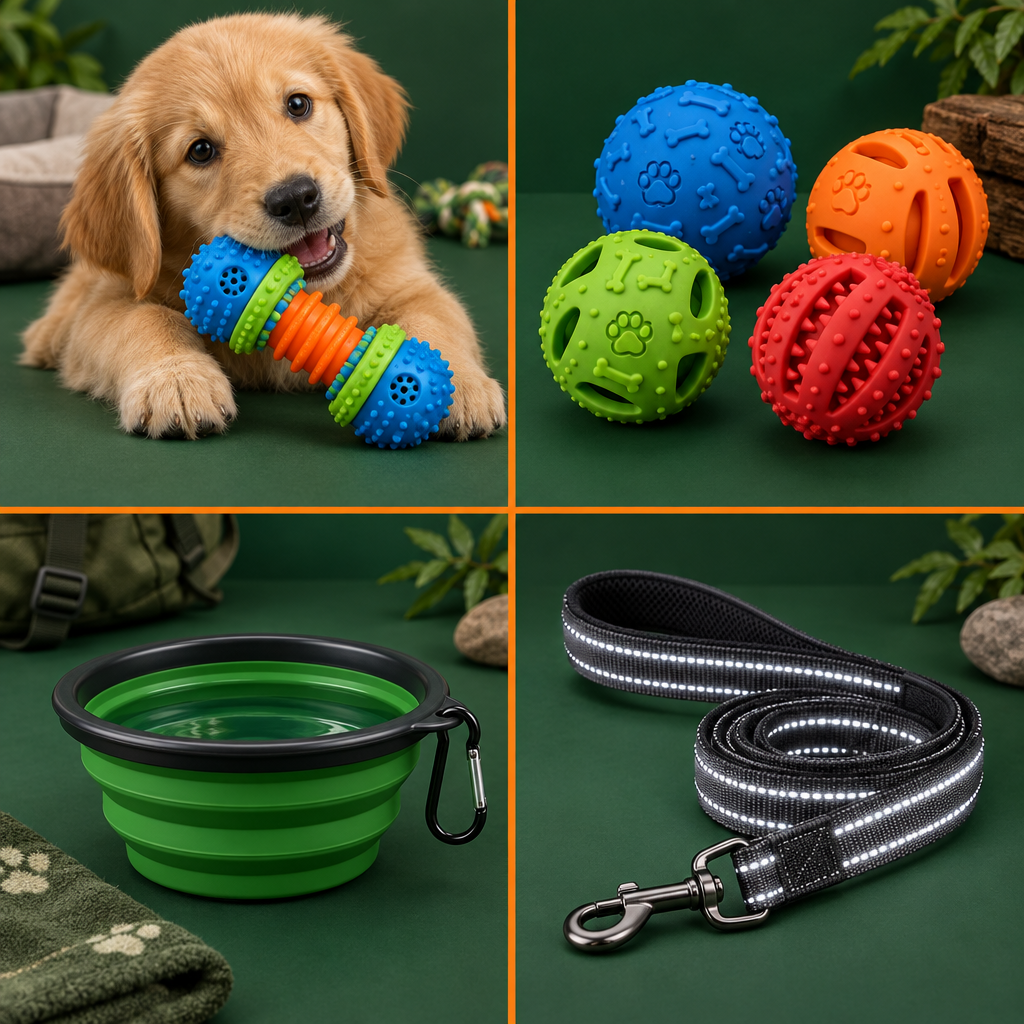Puppy Starter Kit – 4 product collage
